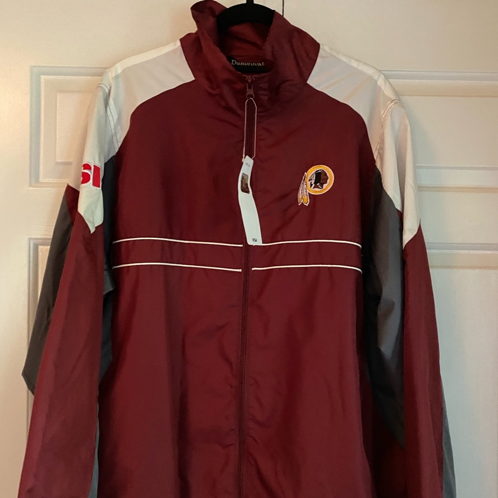 Washington Redskins lightweight jacket  NWT